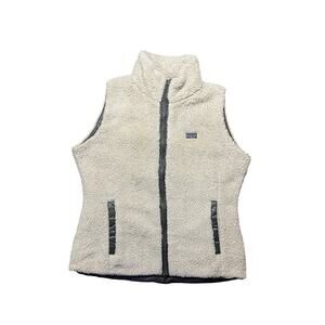 Patagonia Vest Womens Medium Reversible Los Gatos Sherpa Fleece Zip 25205